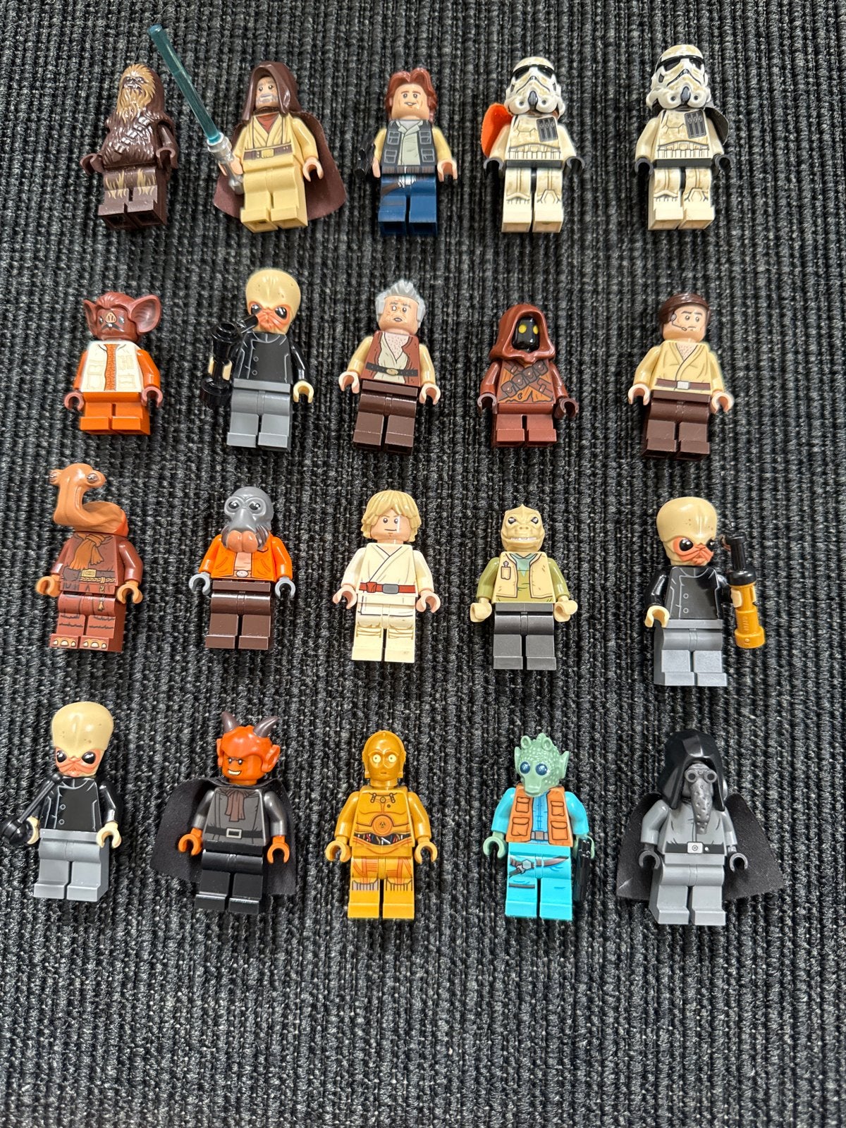 alle minifiguren uit de Mos Eisley Cantina, Ophalen of Verzenden, Zo goed als nieuw