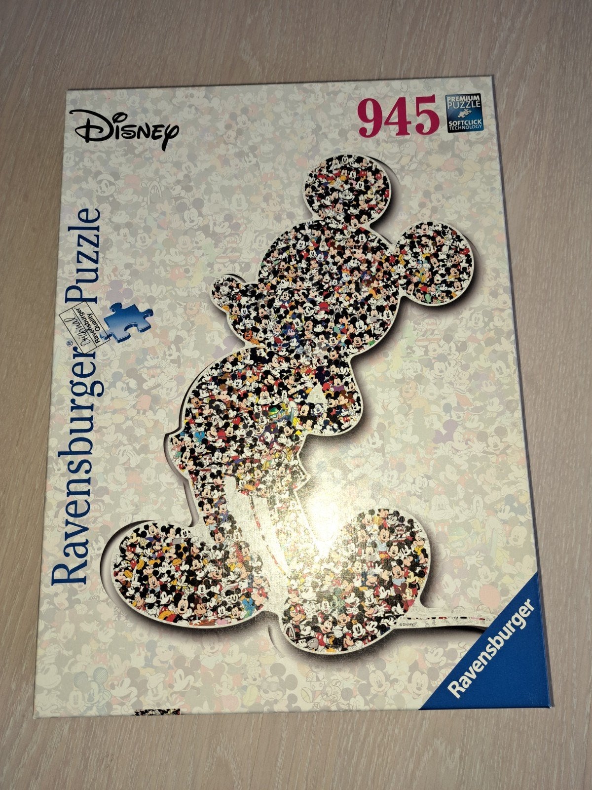 Ravensburger Disney Mickey Mouse Puzzel 945 stukjes, Ophalen of Verzenden, 500 t/m 1500 stukjes, Zo goed als nieuw, Legpuzzel