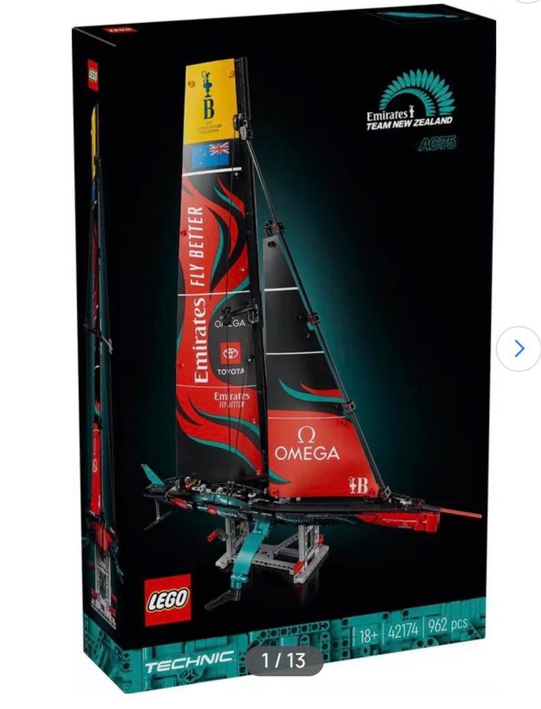 Technic - 42174 - Emirates Team, Ophalen of Verzenden, Zo goed als nieuw