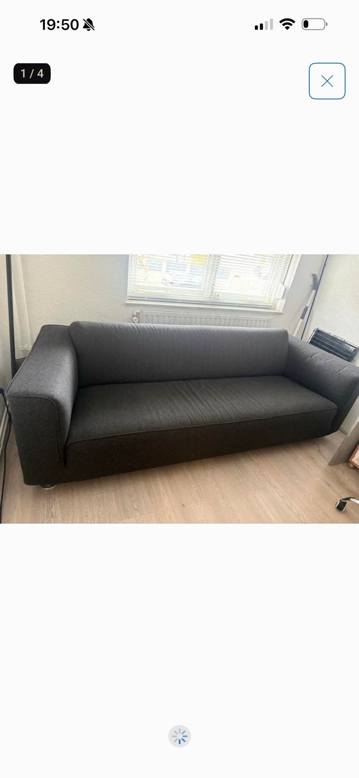 Design on stock bank, Huis en Inrichting, Banken | Sofa's en Chaises Longues, Driepersoons, 75 tot 100 cm, Ophalen of Verzenden