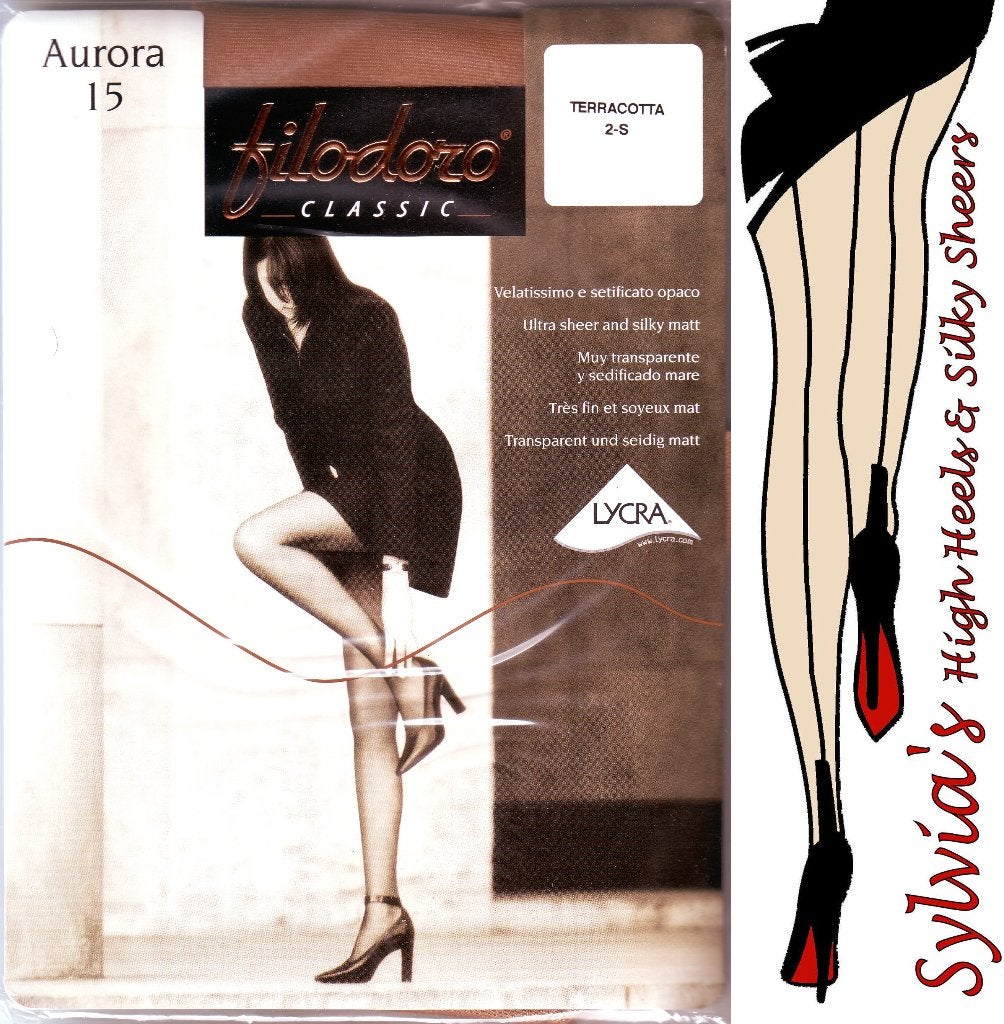 Filodoro Aurora 15 panties maat S, Maat 36/38 (S), Bruin, Verzenden, Filodoro