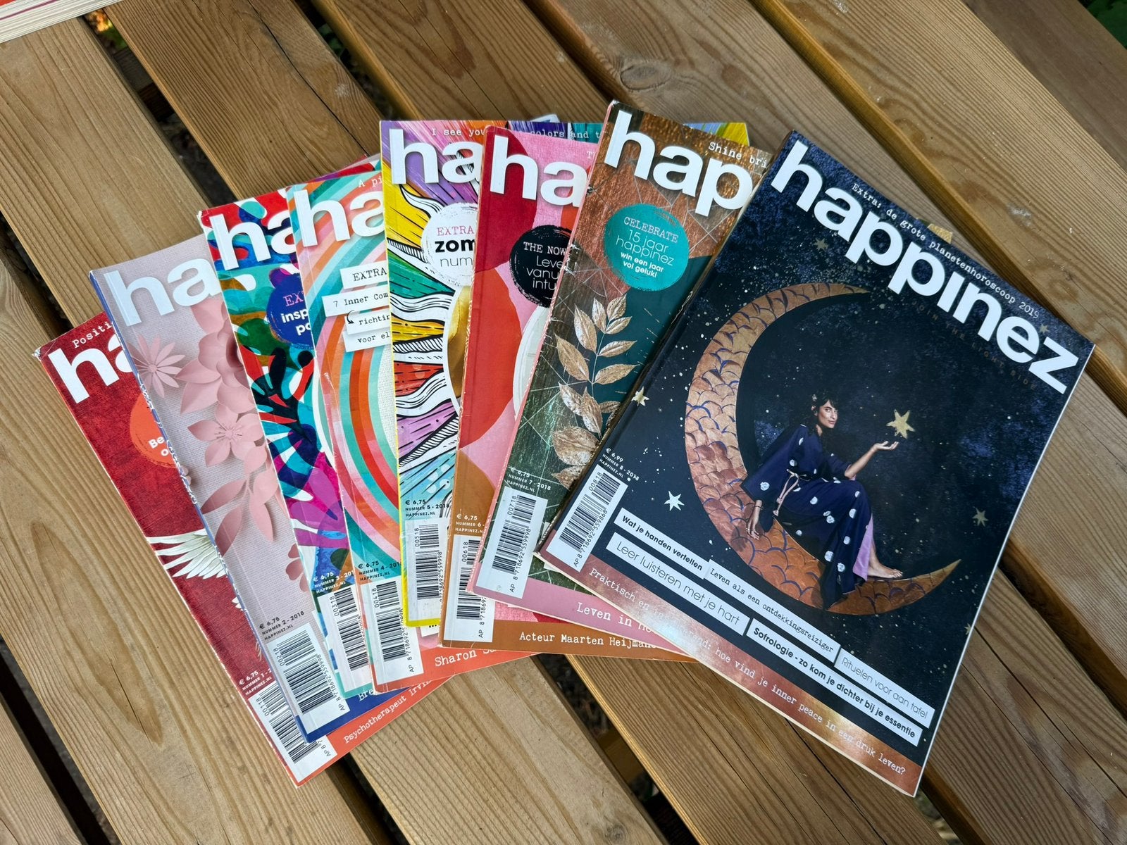 Happinez complete jaargang 2018, Ophalen of Verzenden, Gelezen, Lichaam en Geest
