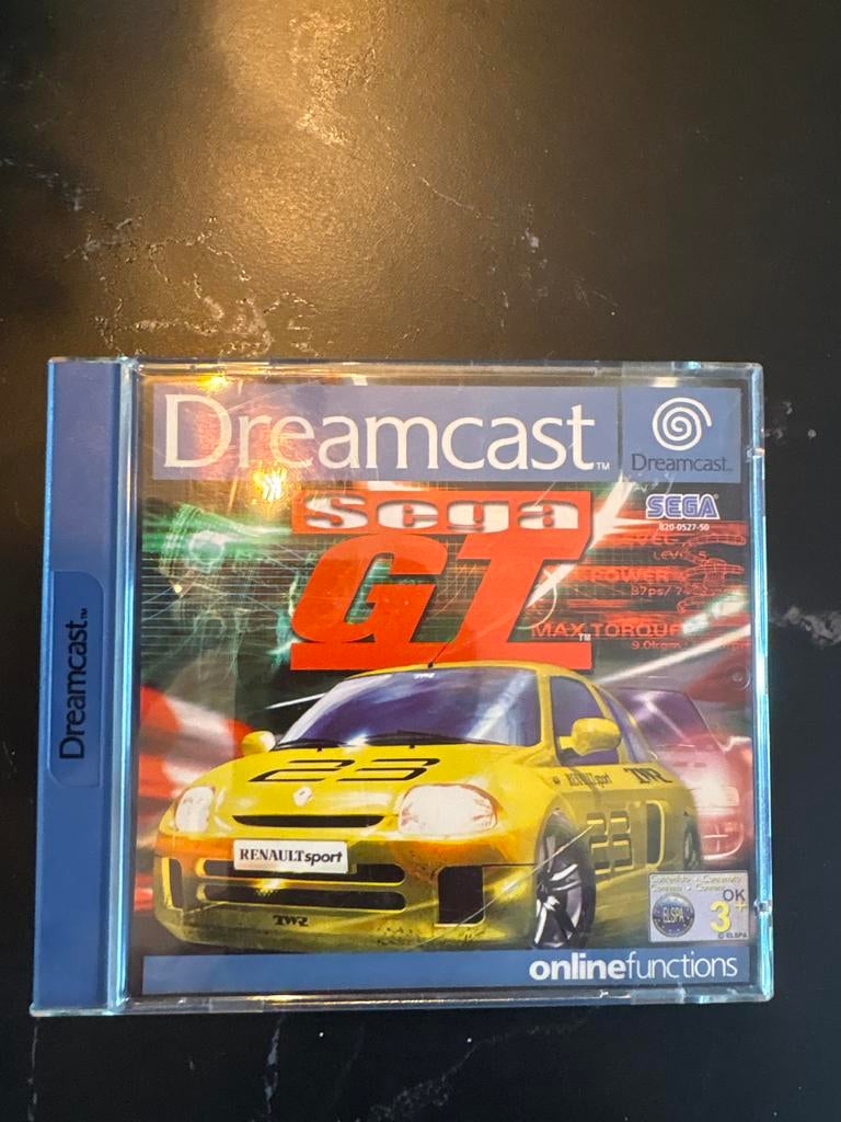 Sega GT - Dreamcast Racegame - Zo goed als nieuw, 1 speler, Racen en Vliegen, Ophalen of Verzenden, Zo goed als nieuw