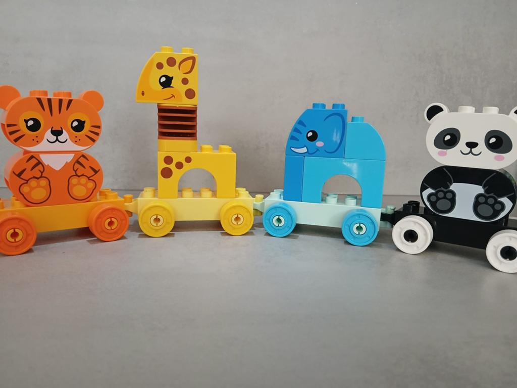 Lego duplo dierentrein 10955, Ophalen of Verzenden, Zo goed als nieuw, Duplo
