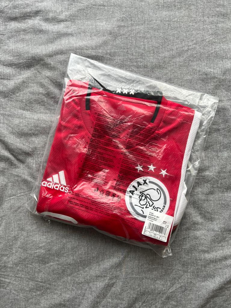 Origineel AJAX Home thuis voetbal shirt Ziggo maat L, Maat L, Ophalen of Verzenden, Zo goed als nieuw, Shirt