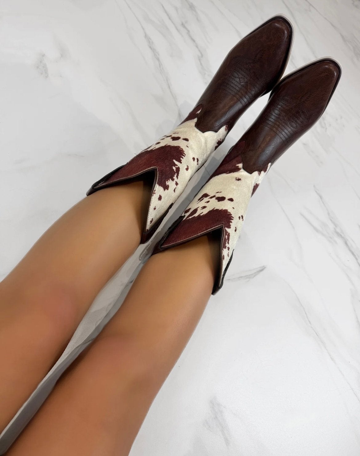 Cowboyboots, Hoge laarzen, Zwart, Nieuw, Ophalen of Verzenden