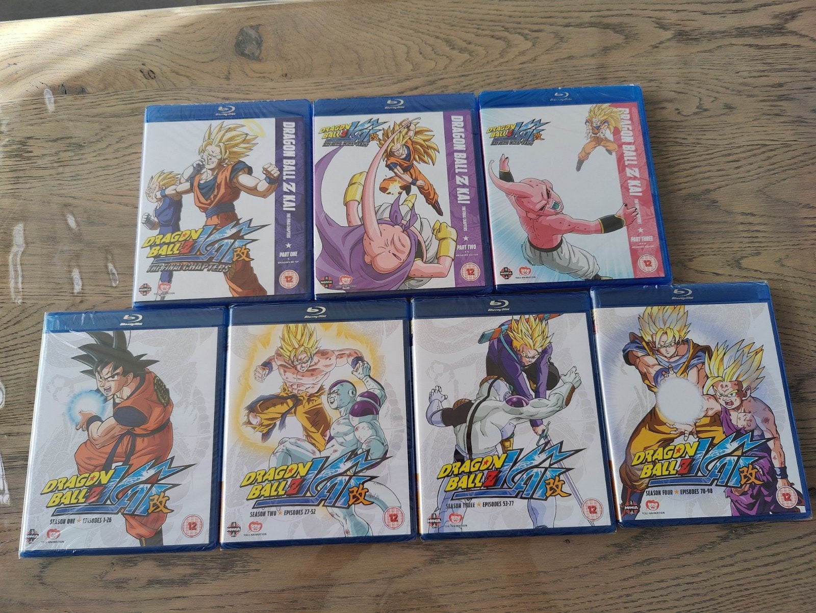 Dragonball Z Kai Blu-Ray Collection Compleet en Sealed !, Engels, Alle leeftijden, Boxset, Engels