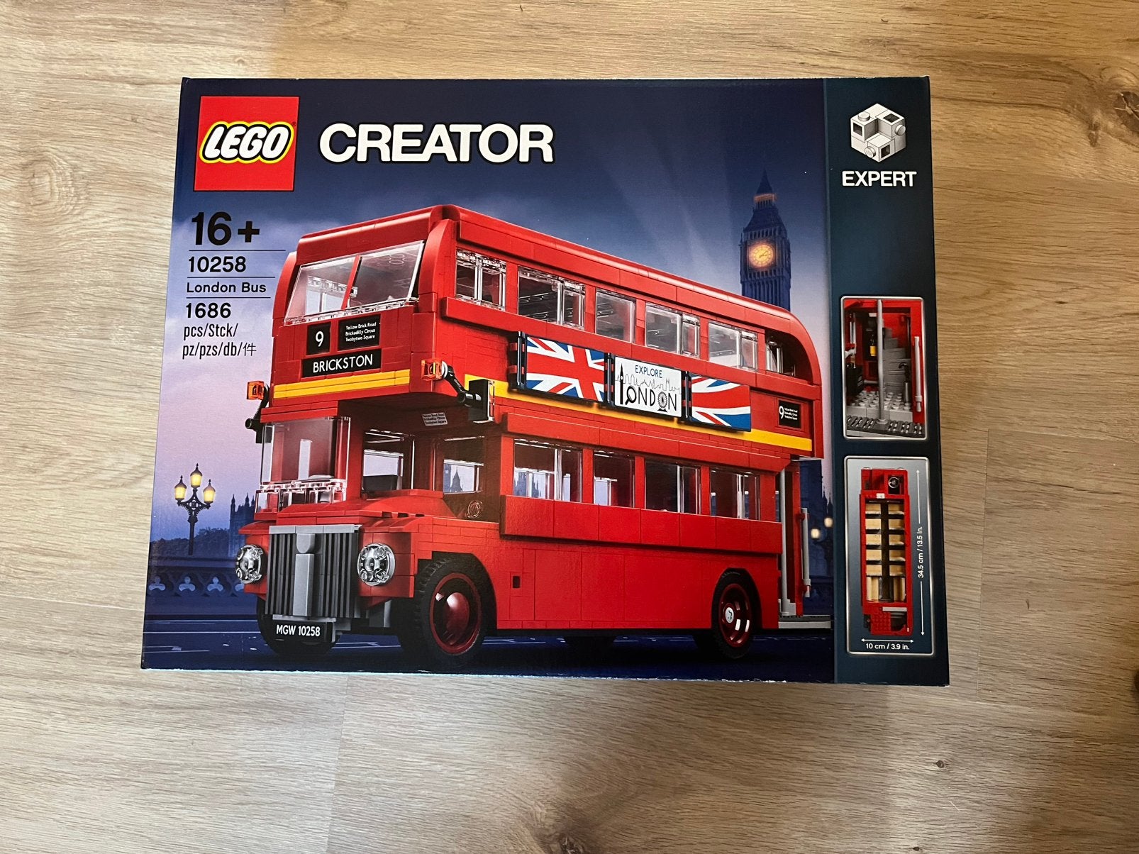 Lego Creator Expert Londonse bus, Ophalen, Zo goed als nieuw