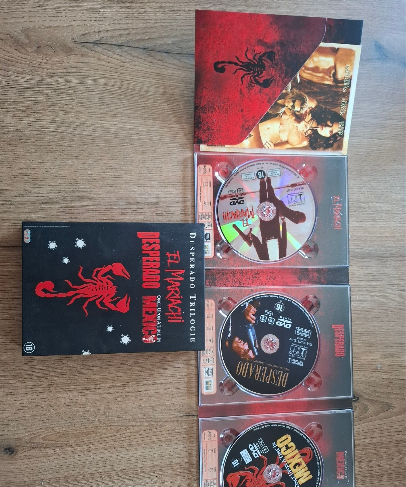 Desperado Trilogie DVD Boxset El Mariachi, Ophalen, Vanaf 16 jaar, Actiethriller, Zo goed als nieuw