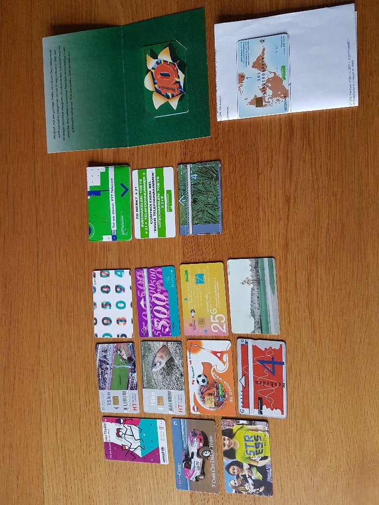 telefoon kaarten, 14 stuks, Ophalen of Verzenden, Nederland