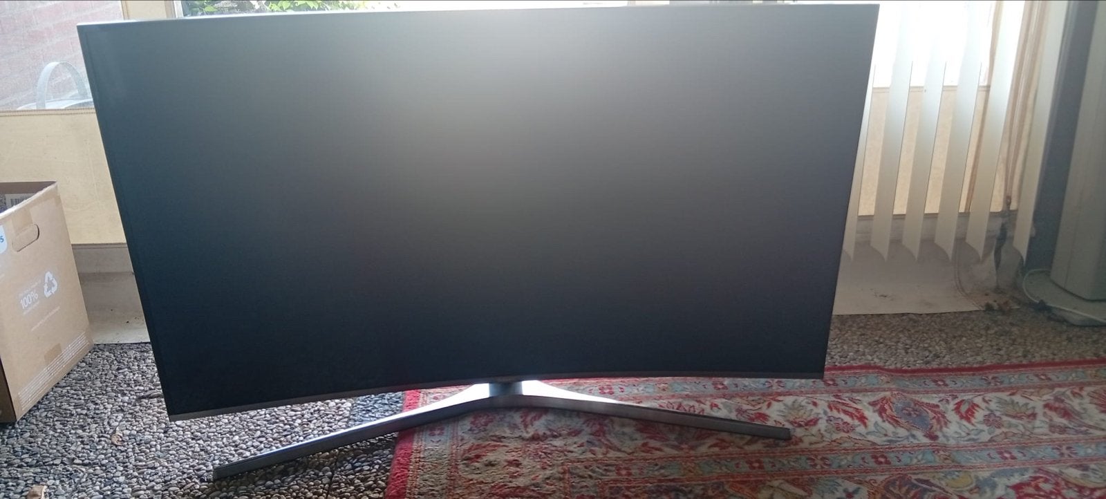 Samsung Curved Smart TV 4K UHD, Ophalen, LED, 50 Hz, Zo goed als nieuw