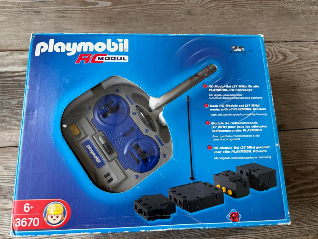 Playmobil rc afstandsbediening set compleet zgan, Kinderen en Baby's, Speelgoed | Playmobil, Ophalen of Verzenden, Zo goed als nieuw