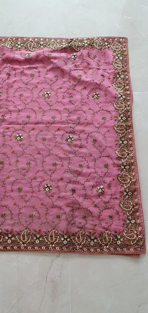 Saree | Sari - met blouse, Ophalen of Verzenden, Zo goed als nieuw, Overige typen