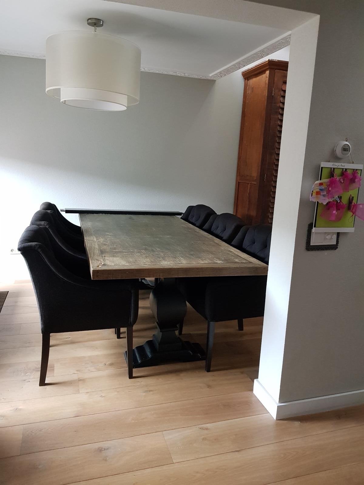 Robuuste Kloostertafel 240x110cm - Perfect voor grote gezinn, Gebruikt, Verzenden, 200 cm of meer, Vijf personen of meer