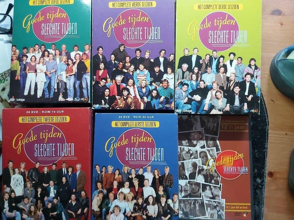 goede tijden slechte tijden 1 t/m. 5 en 12  1/2jaar, Gebruikt, Seizoen 3, Drama, Vanaf 9 jaar