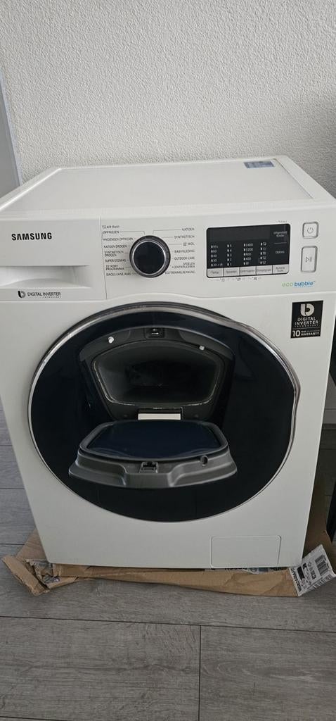 DEFECT Samsung Wasmachine- Droger combo, 8 tot 10 kg, Ophalen, Gebruikt, 85 tot 90 cm