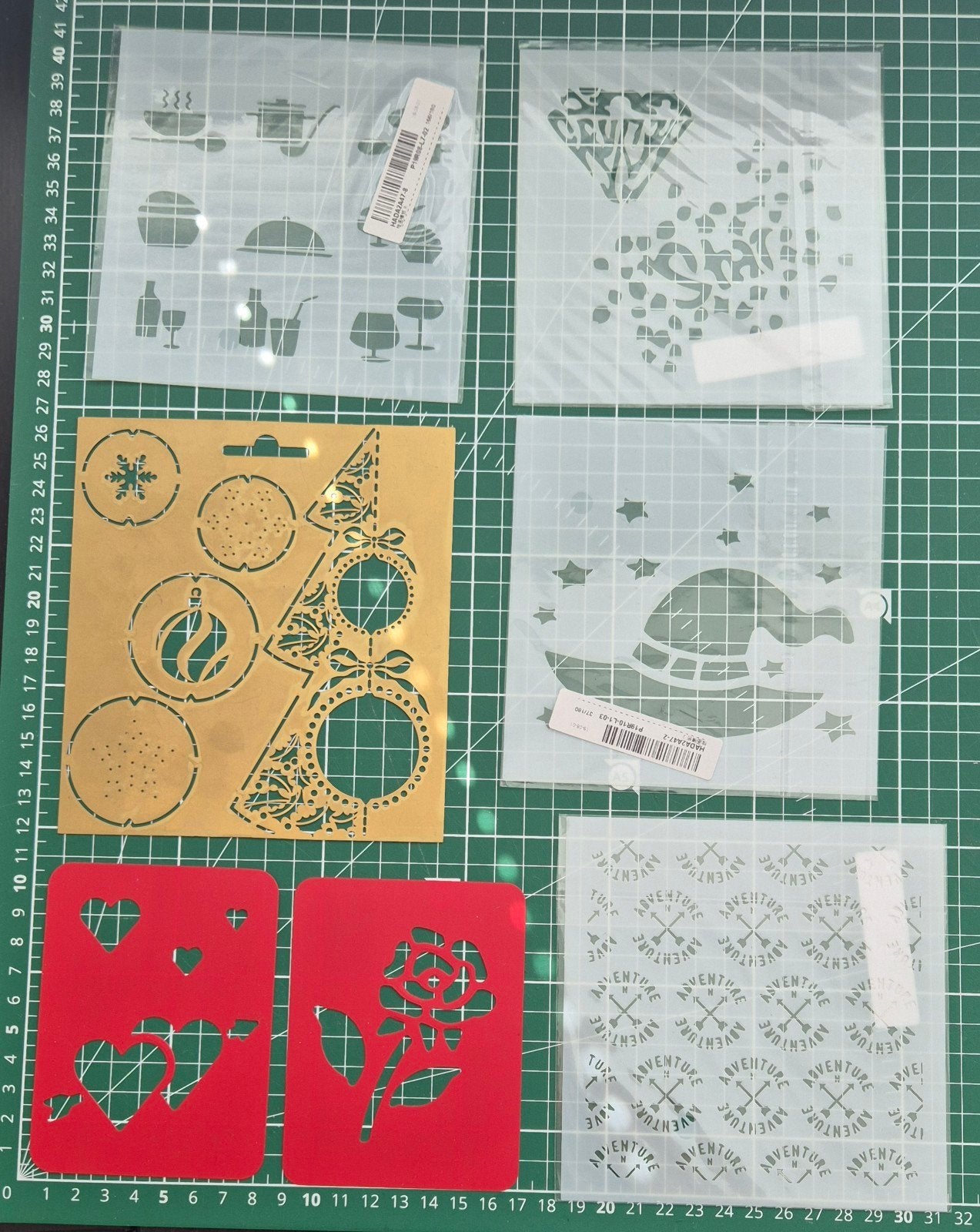 Stencils 0,10 per stuk, Ophalen of Verzenden, Overige thema's, Pons of Mal