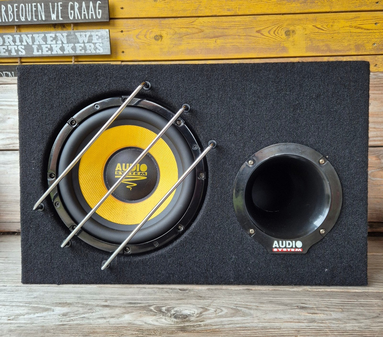 Audio System Xion subwoofer, Ophalen