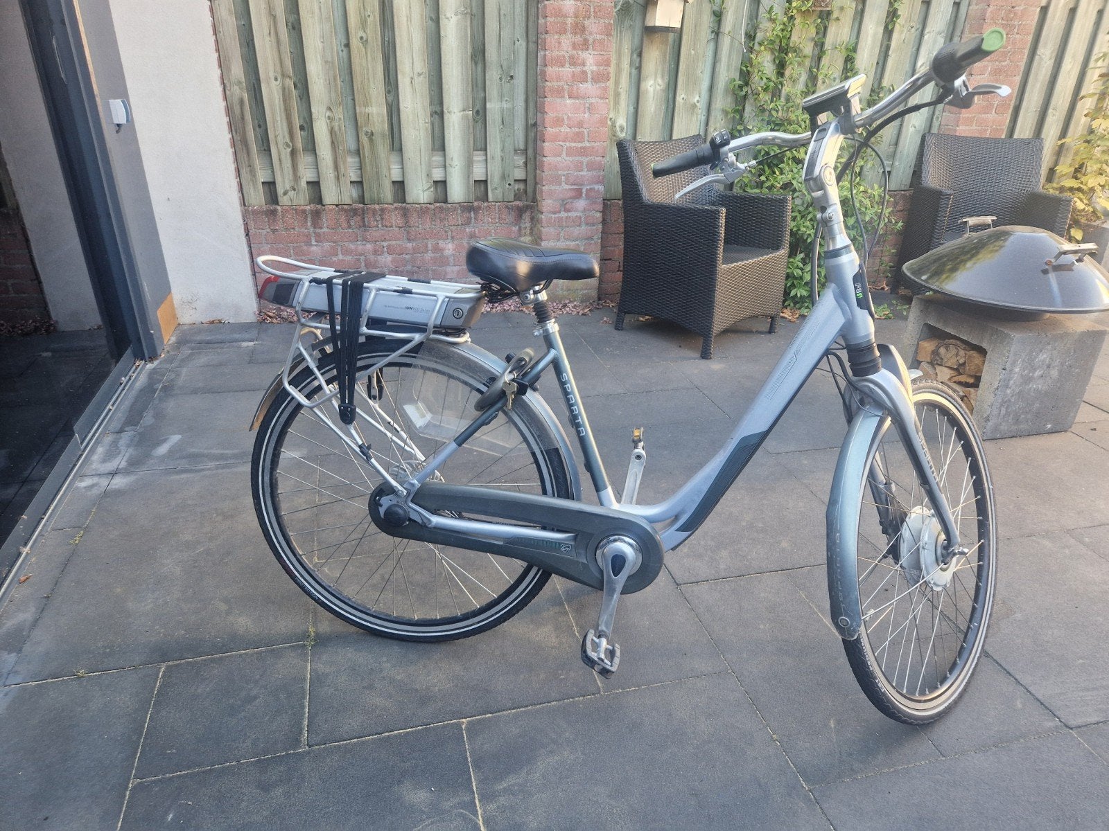 Sparta ION 600 Series E-bike met 612 Wh accu, Fietsen en Brommers, Elektrische fietsen, Ophalen, Sparta, Gebruikt, 51 tot 55 cm