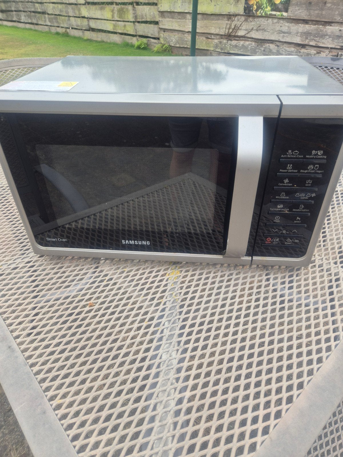 Samsung Smart Oven Combi Magnetron., Witgoed en Apparatuur, Ophalen, Combimagnetron, Gebruikt, Draaiplateau