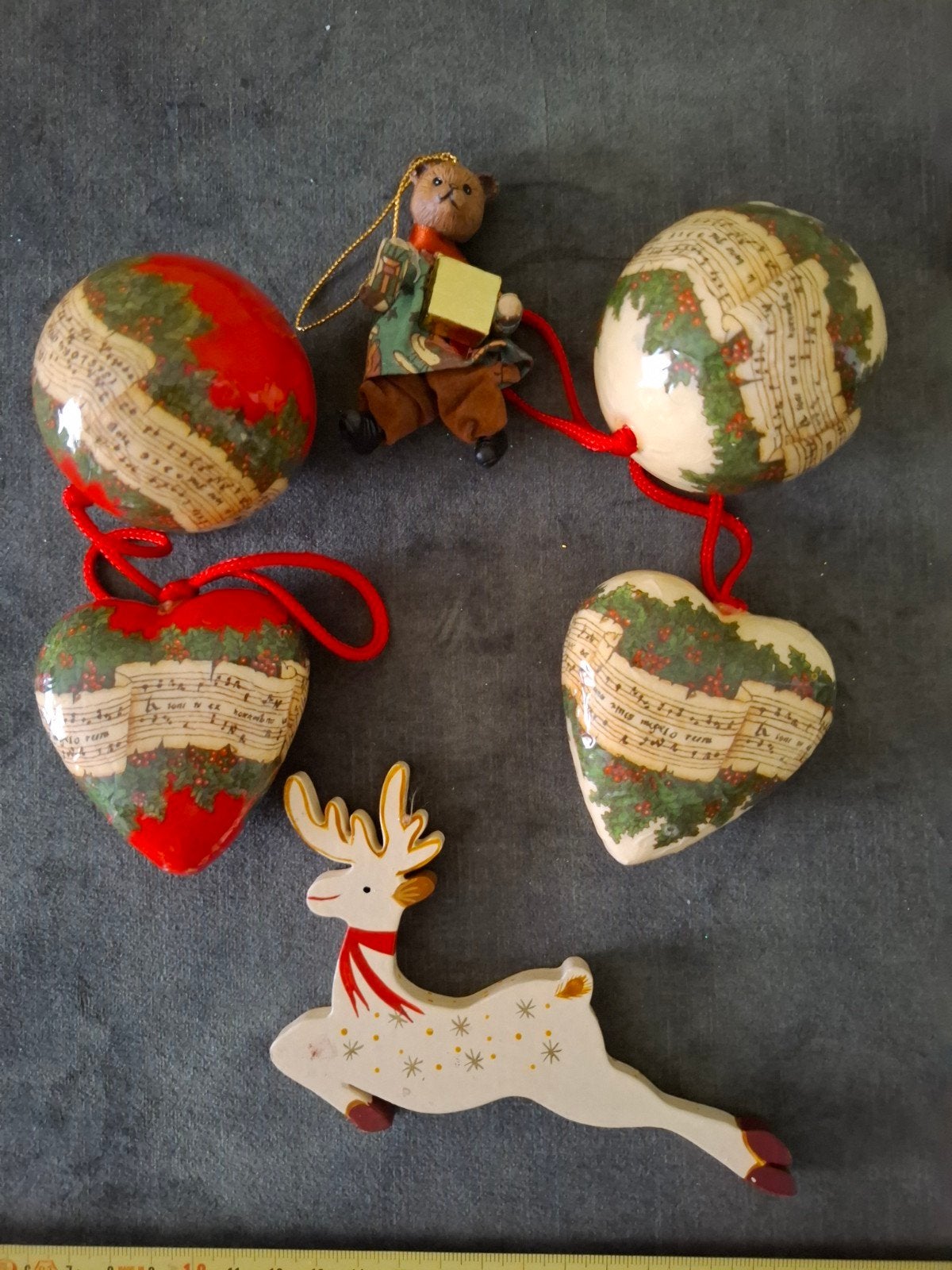 Vintage kerst hangers, Diversen, Kerst, Ophalen of Verzenden