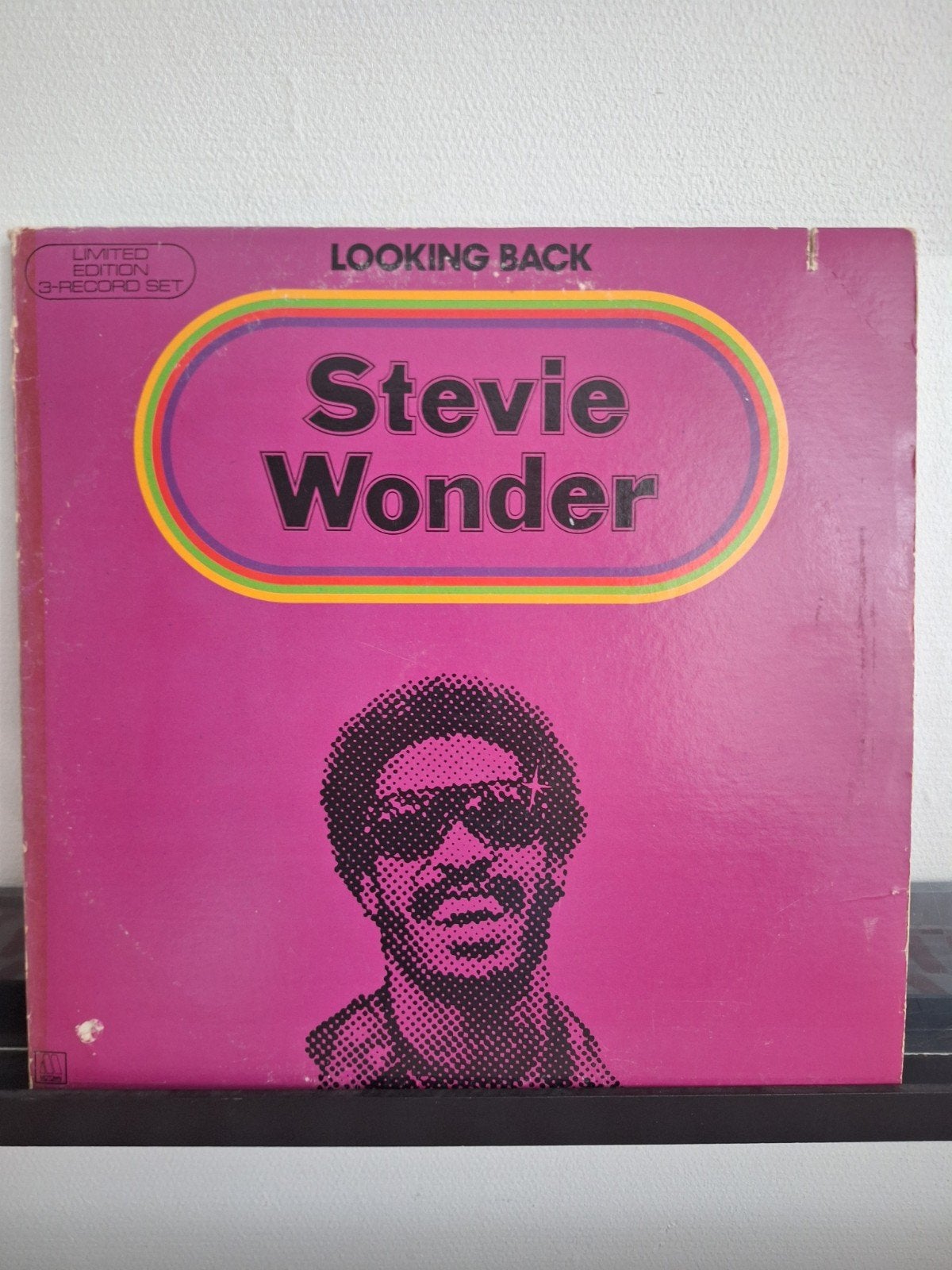 Stevie Wonder - Looking Back (US-persing, 3 LP), Originele persing, Ophalen of Verzenden, Gebruikt, 12 inch