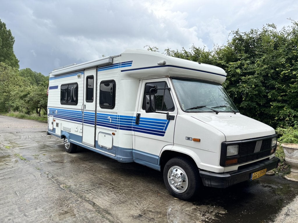 Fiat, Caravans en Kamperen, Campers, Reservewiel, Treinzit, Bedrijf, Buitenlamp