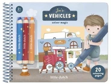 Nieuw Little Dutch Jim's kleurboek met potloden