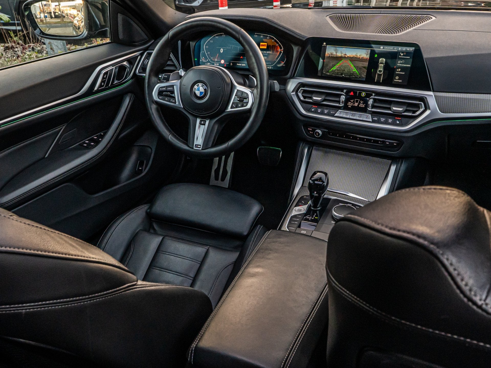 BMW 4 Serie Gran Coupé 420i Business M-Sport ORG NL PANO LA, Auto's, Automaat, Gebruikt, Euro 6, Bedrijf