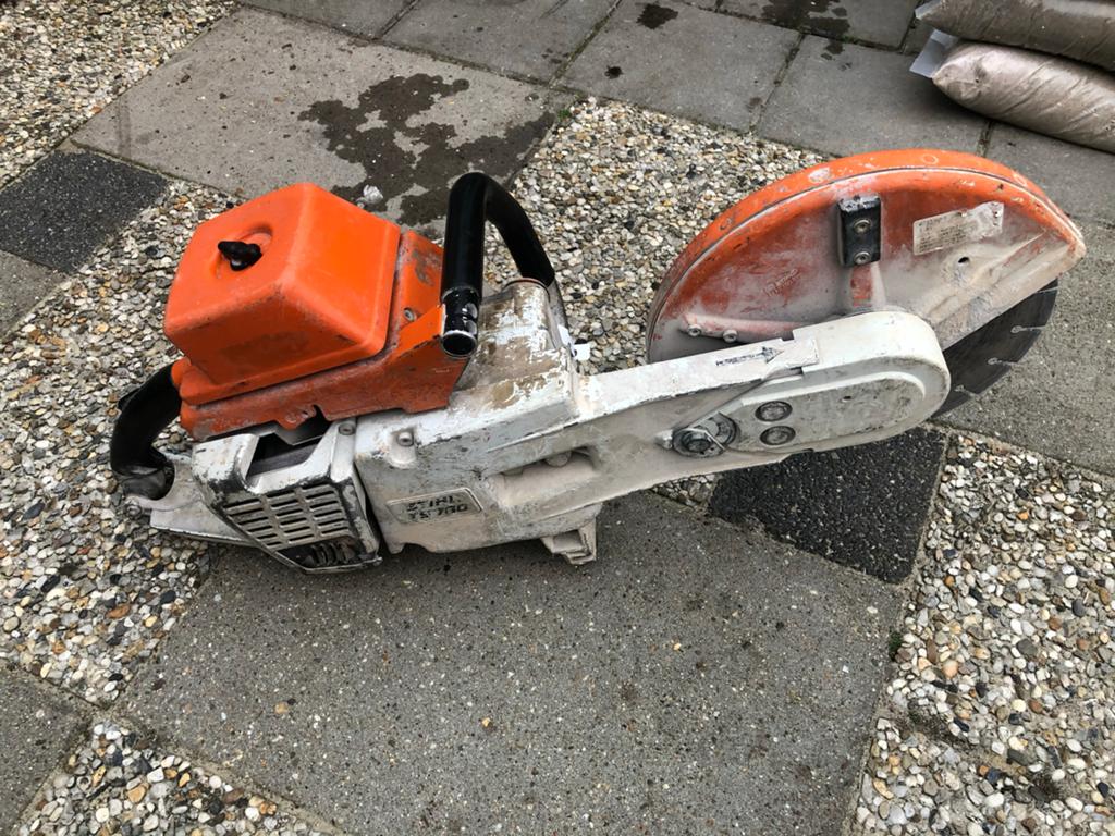 Stihl TS 700 doorslijper - Krachtige zaag voor beton, Doe-het-zelf en Verbouw, Gereedschap | Zaagmachines, Gebruikt, 70 mm of meer