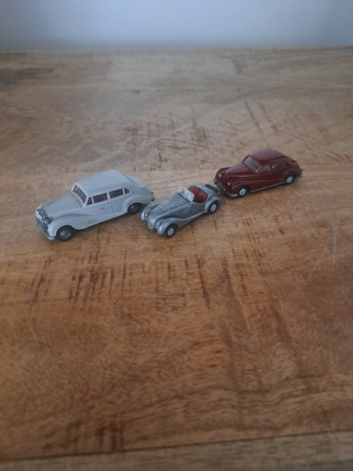 Wiking model auto's 3x, Gebruikt, Wiking, Auto, West germany