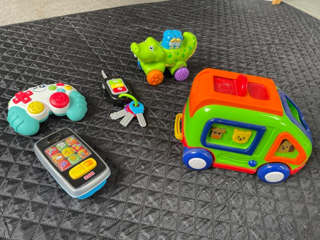 Leuk baby speelgoed pakket (Fisher-Price), Kinderen en Baby's, Ophalen, Gebruikt, Overige typen, Met licht