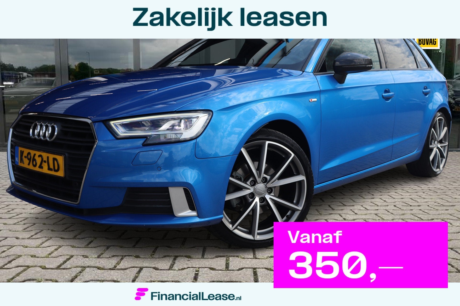 Audi A3 Sportback 1.4 TFSI S Line | B&O | 19 Inch | Carplay, Gebruikt, Euro 6, 4 cilinders, 150 pk