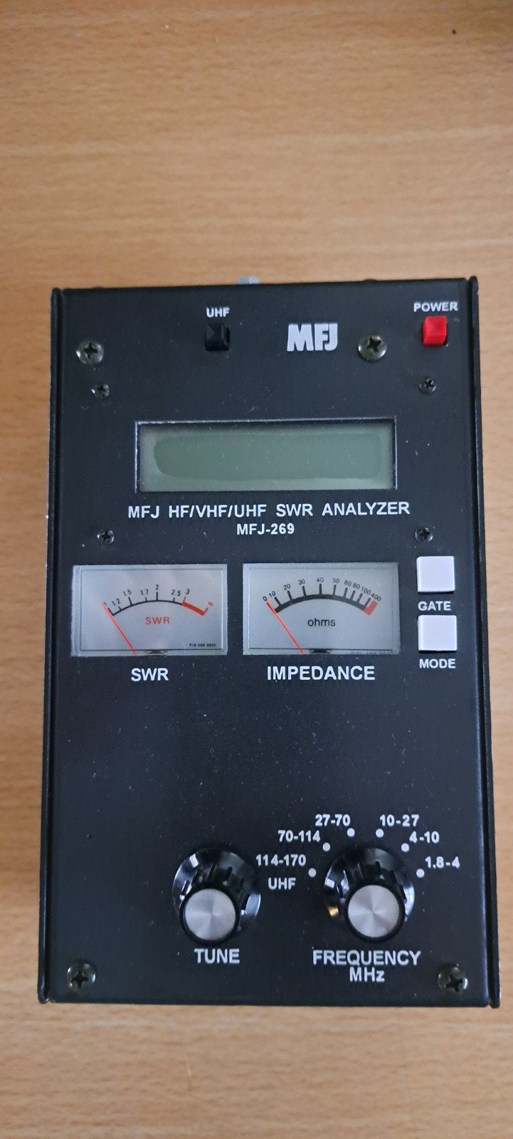MFJ  HF/UHF SWR Analyzer MFJ-269, Ophalen