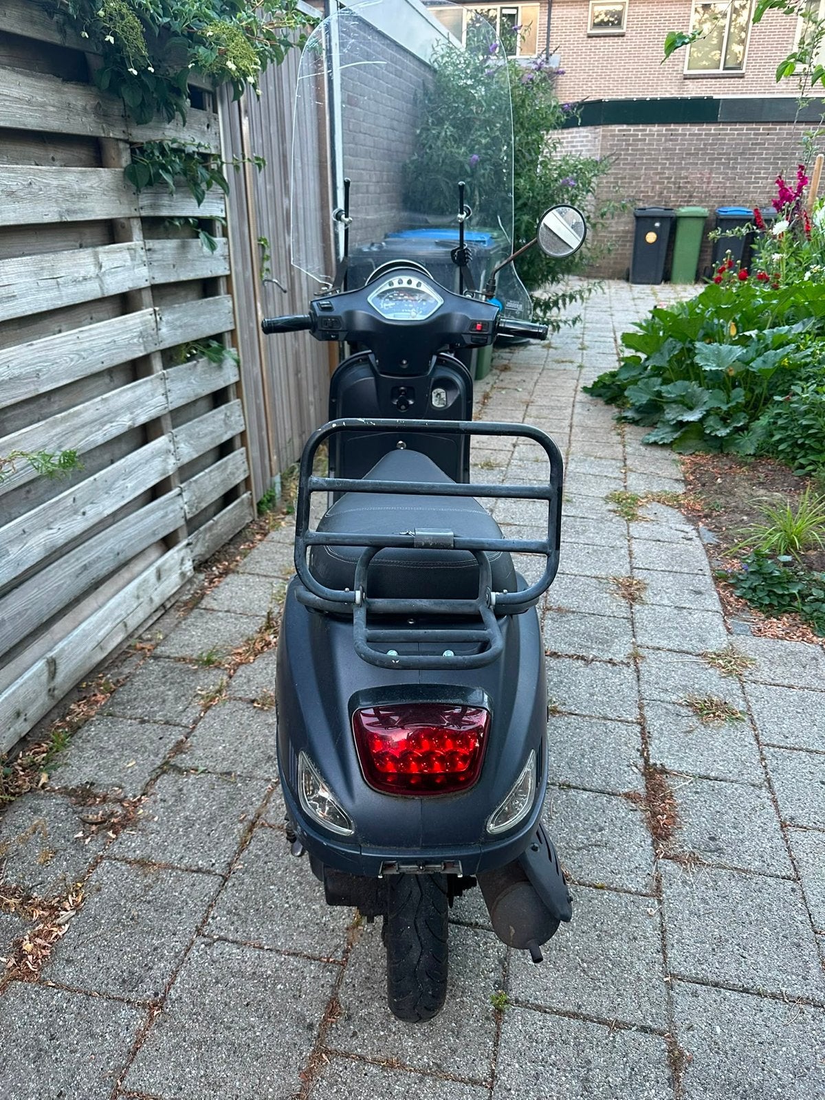 La Souris Scooter - Mat Zwart - Opknapper, Ophalen, Gebruikt, Benzine, Overige merken