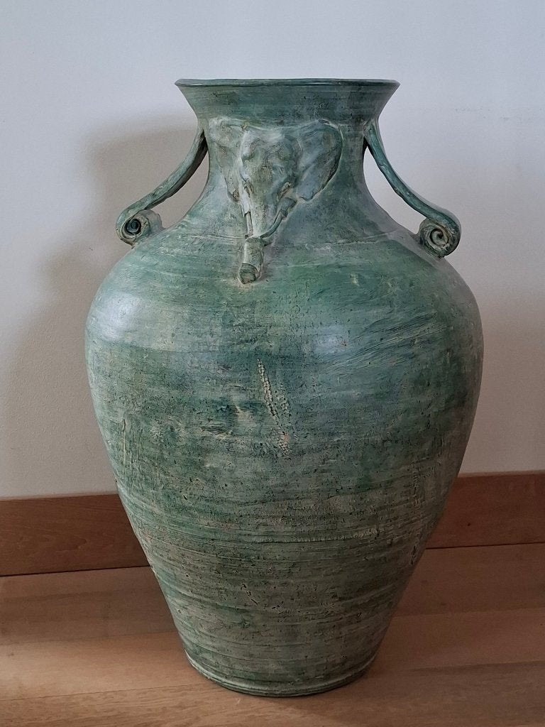Unieke set XXL Terracotta Kruiken (73 cm.), Ophalen