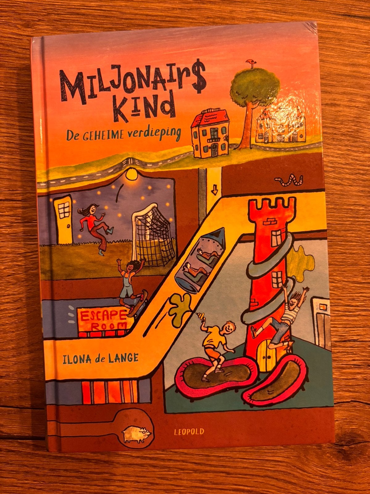 Miljonairskind – De geheime verdieping | Ilona de Lange, Boeken, Ophalen of Verzenden, Gelezen