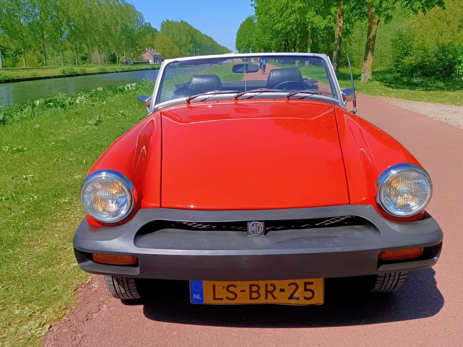 MG Midget 1.5 1979 Rood, 1491 cc, 4 cilinders, Cabriolet, Handgeschakeld