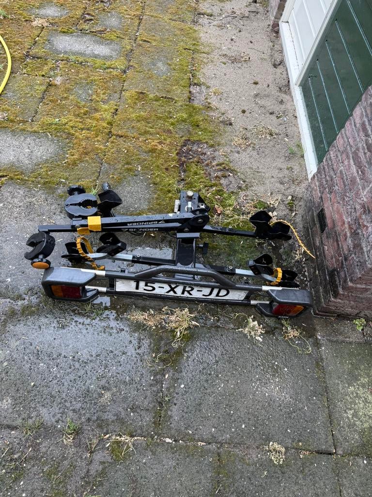 Fietsendrager, Ophalen, 2 fietsen, Gebruikt, Trekhaakdrager
