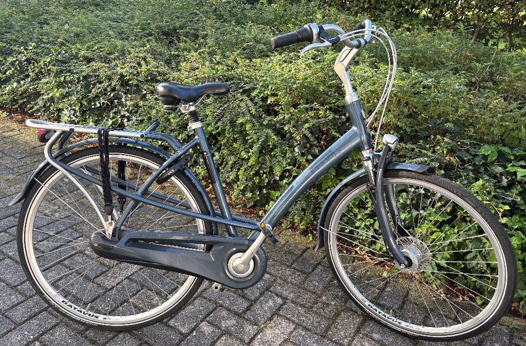 ZGAN BATAVUS BALERO 7 NEXUS MET NAAFDYNAMO EN VERING., Ophalen, 53 tot 56 cm, (Extra) lage instap, Batavus