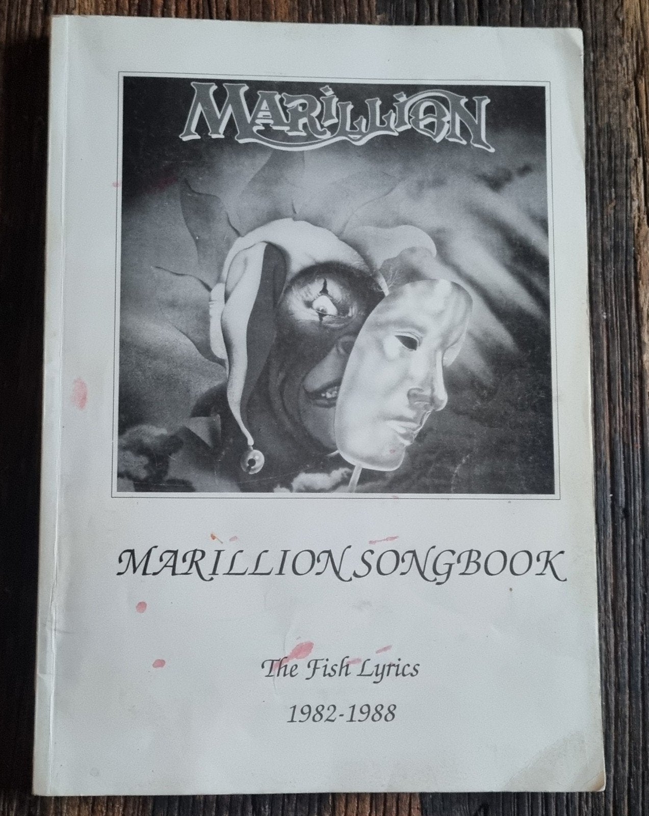 Marillion Songbook: The Fish Lyrics 1982-1988, Ophalen of Verzenden, Gebruikt