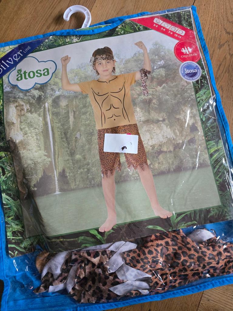 Nieuw! Tarzan outfit maat 3-4 jaar, Kinderen en Baby's, Carnavalskleding en Verkleedspullen, Ophalen of Verzenden, Nieuw, Jongen of Meisje