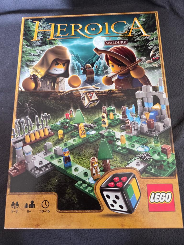 Lego 3858 Heroica Waldurk Bordspel, Compleet, Overige thema's, Lego, Ophalen of Verzenden