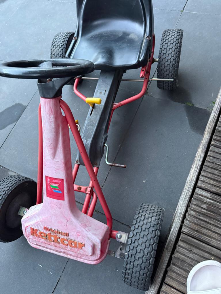Originele Kettcar skelter voor kinderen 4-7 jaar, Ophalen, Gebruikt, Overige merken