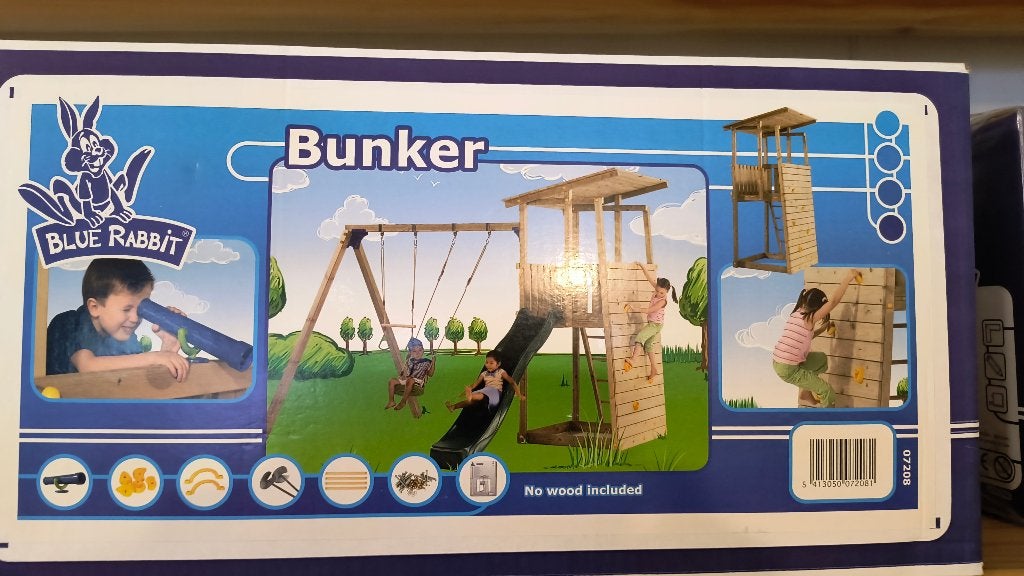 Speeltoren Bunker bouwpakket, Ophalen, Nieuw