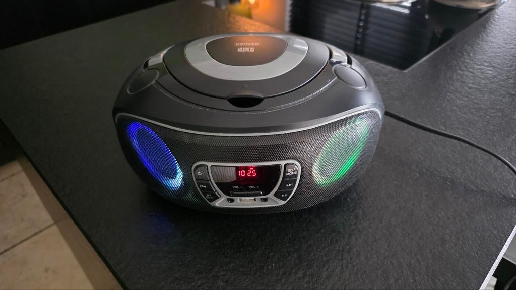 Denver boombox, Audio, Tv en Foto, Radio's, Ophalen, Zo goed als nieuw, Met cd-speler