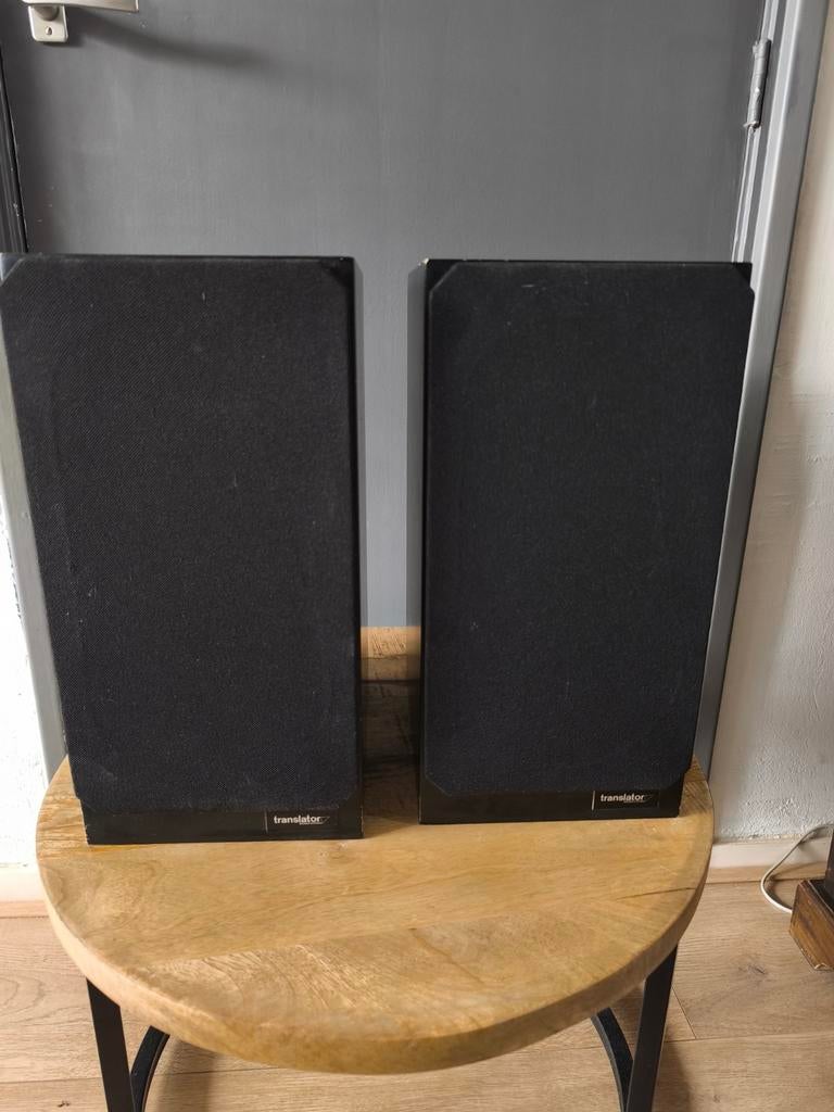 Translator Impact 10 Audiofiele Luidsprekers - Hans Baan, Audio, Tv en Foto, Luidsprekers, Ophalen, Front, Rear of Stereo speakers