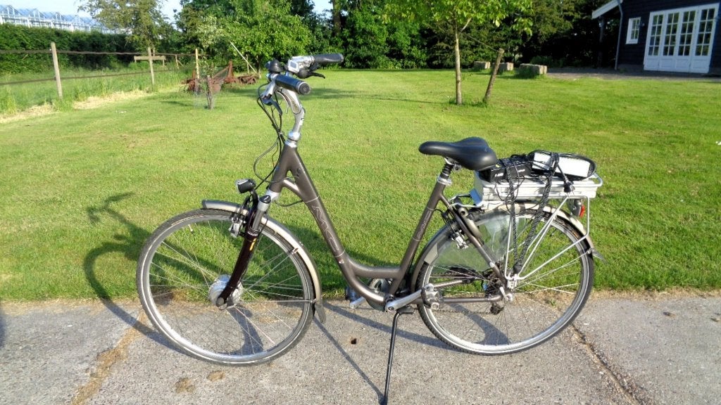 Multicycle Active elektrische fiets -9 versn./53 fr./28 inch, Gebruikt, 51 tot 55 cm, 30 tot 50 km per accu, Ophalen