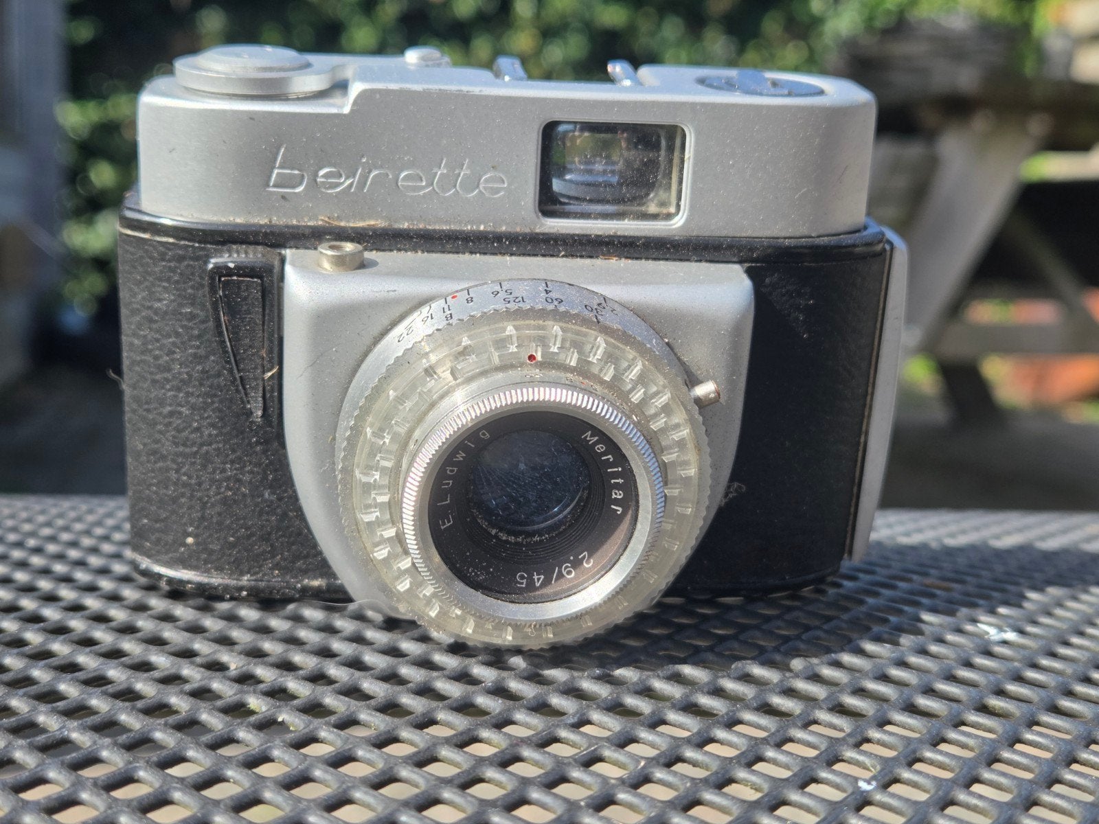 Vintage Beirette fotocamera - Klassieke analoge camera, Ophalen of Verzenden, Gebruikt, Compact, Overige Merken