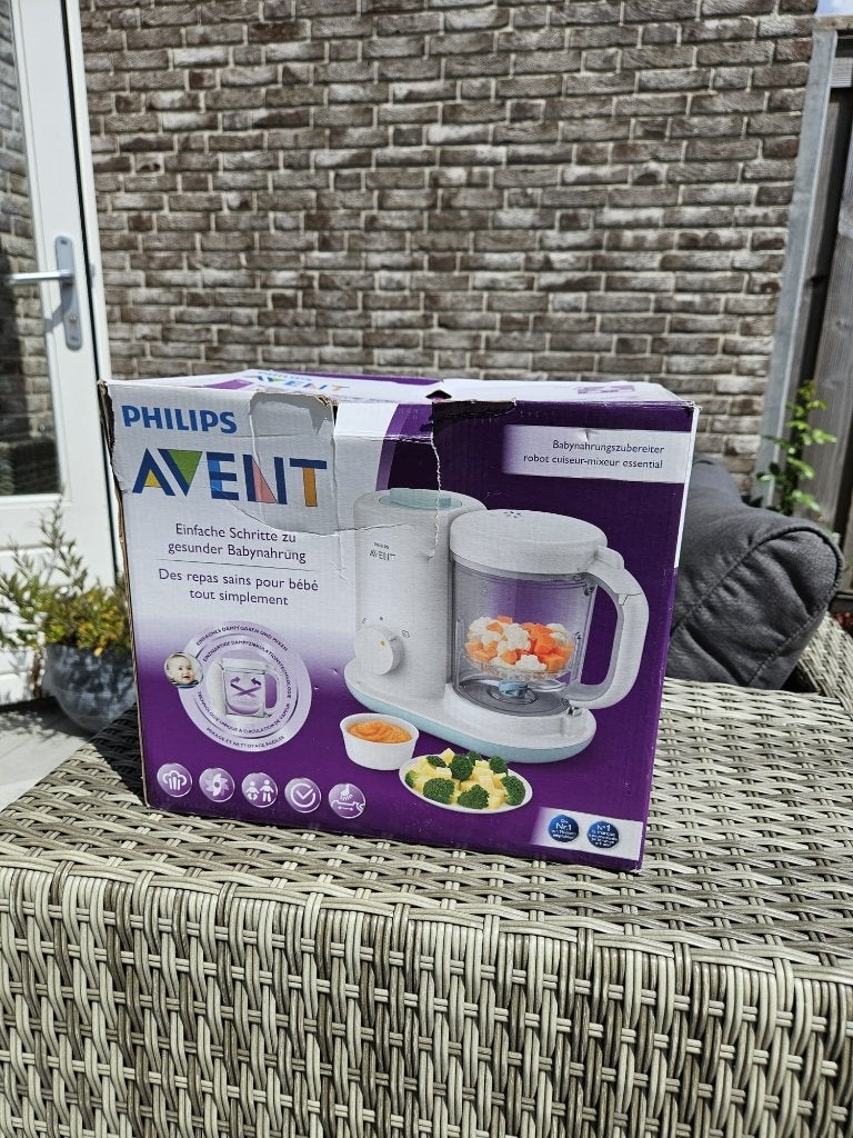 Philips Avent Babyvoedingsbereider (Stomer & Blender) – ZGAN, Kinderen en Baby's, Babyvoeding en Toebehoren, Ophalen, Zo goed als nieuw